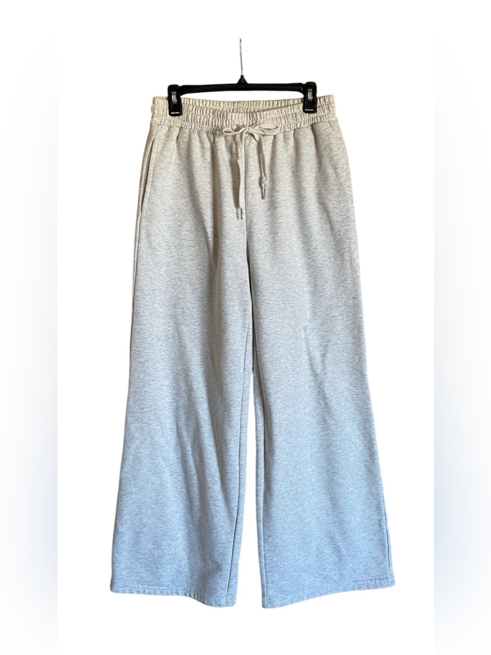 Women’s LOMON Wide Leg Gray Sweatpants Size M